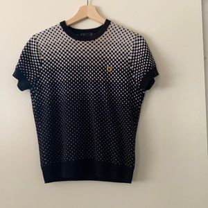Fred Perry short sleeve sweater